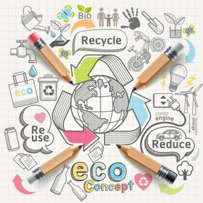 concepto-eco-pensamiento-garabatos-conjunto-iconos_41793-442